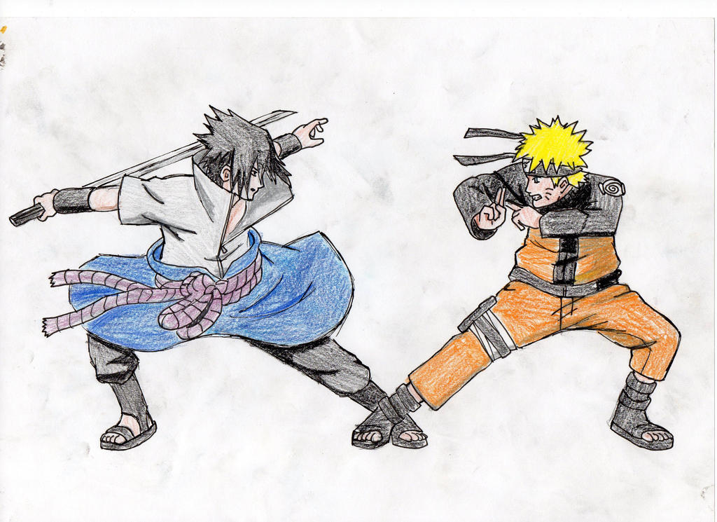 Sasuke Uchiha vs Naruto Uzumaki