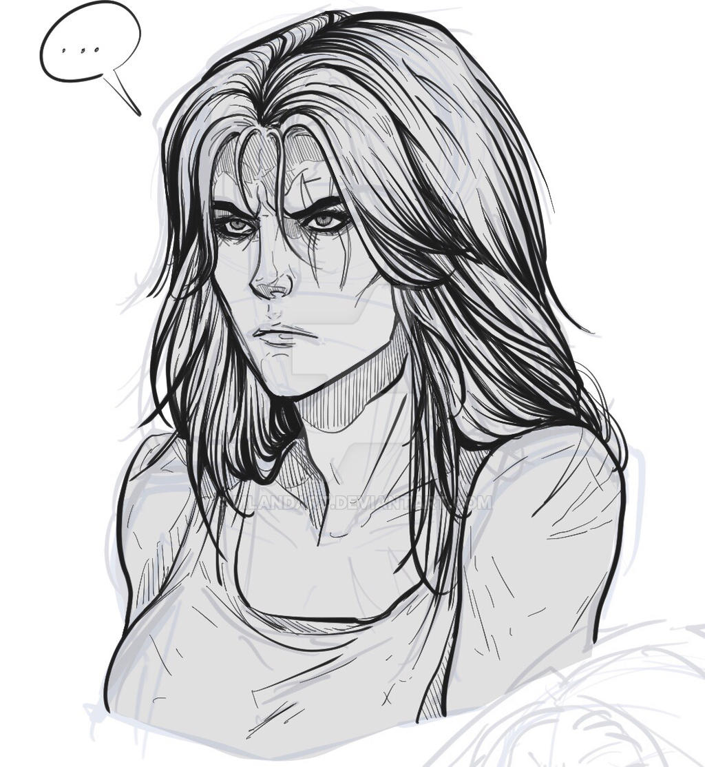 Angry oc (expression practice) by mlandart on DeviantArt