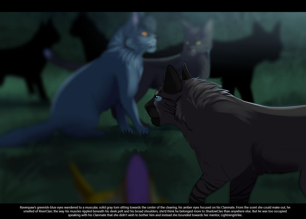 He's half-ShadowClan? :fanart: