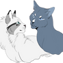 Sootspeck and Blizzardfoot