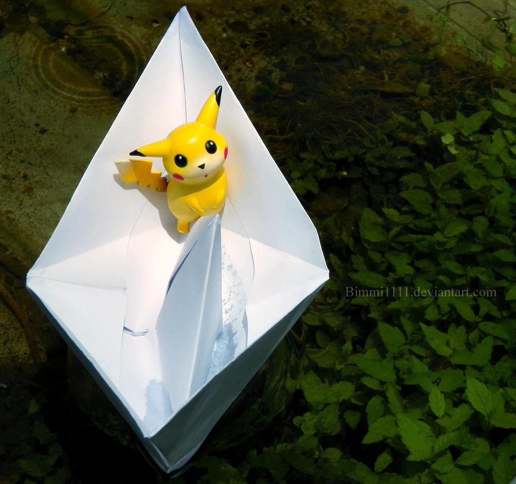 Pikachu's boat ride