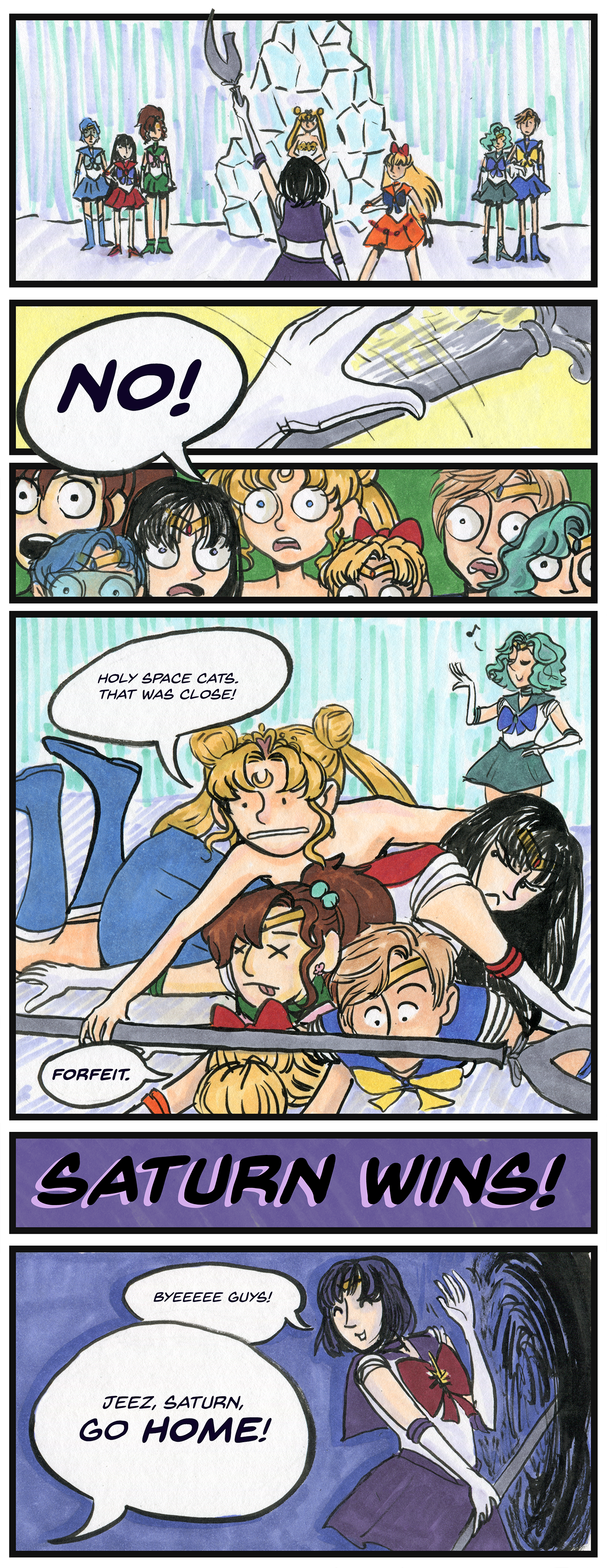 Sailor Moon Mini-Comic: Peace is Boring! (11/15)