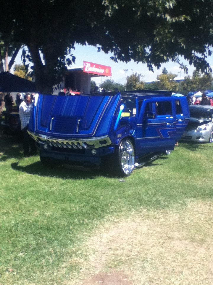 Blue Low Rider Hummer by omarvel1 on DeviantArt