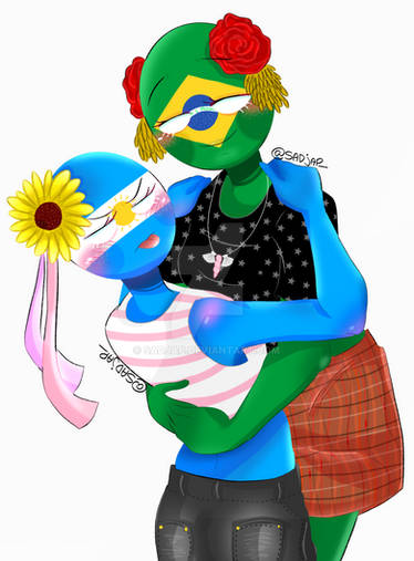 Countryhumans Brazil crying (heartbroken) by CyborgCrystalZoel777 on  DeviantArt
