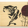 Japanese Tiger marquetry