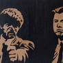 Pulp Fiction marquetry to order