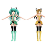 MMD Demoness Miku + Rin Download