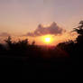 Sun set at Trinco