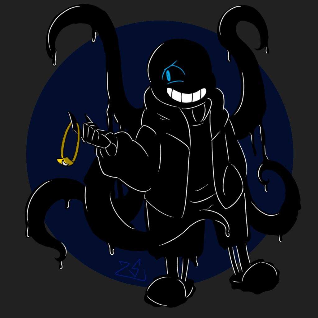 Nightmare sans by Eskoobadiban on DeviantArt