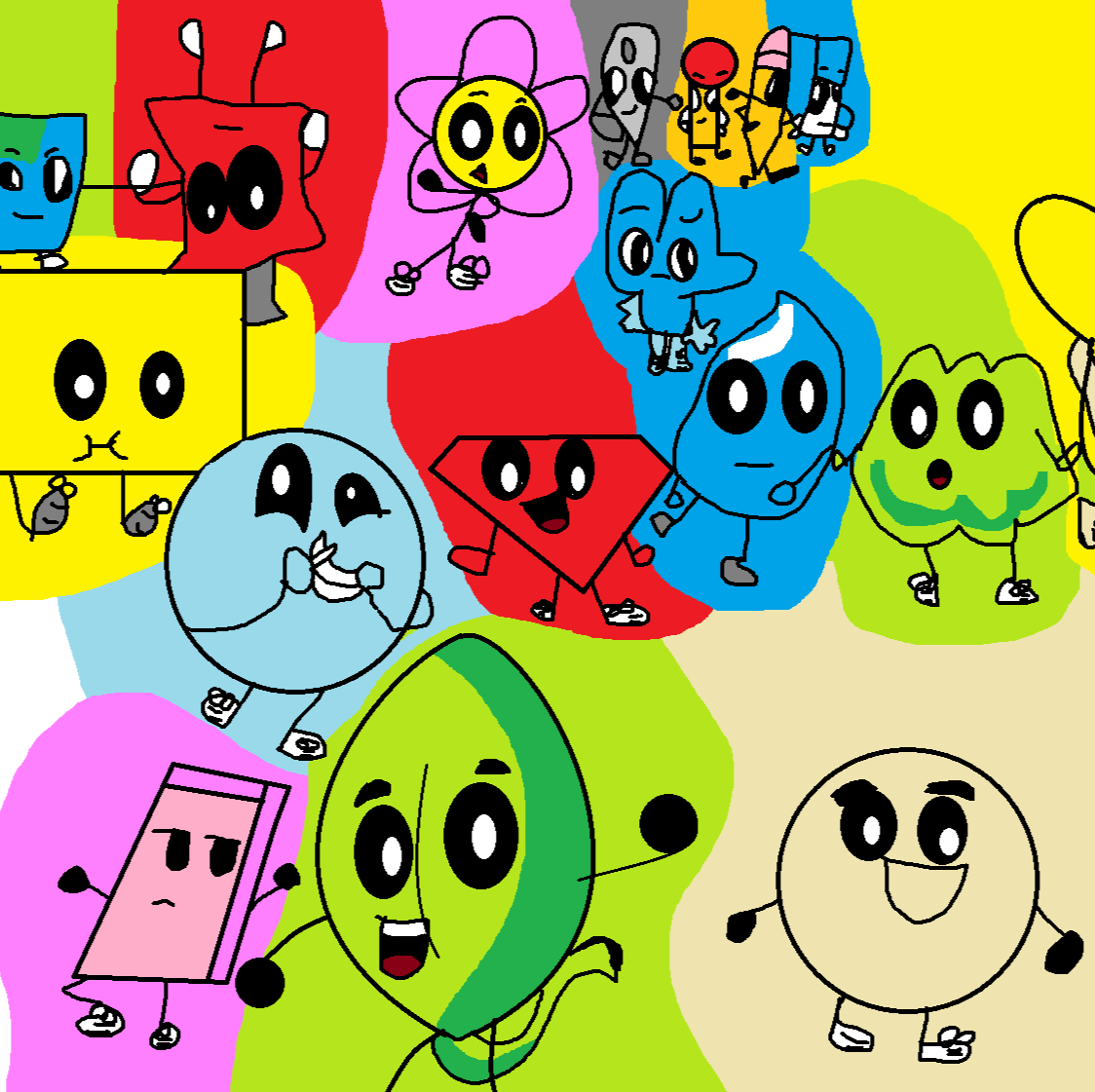 Smiling Bfb Model BFB Status by CubbyBommer on DeviantArt