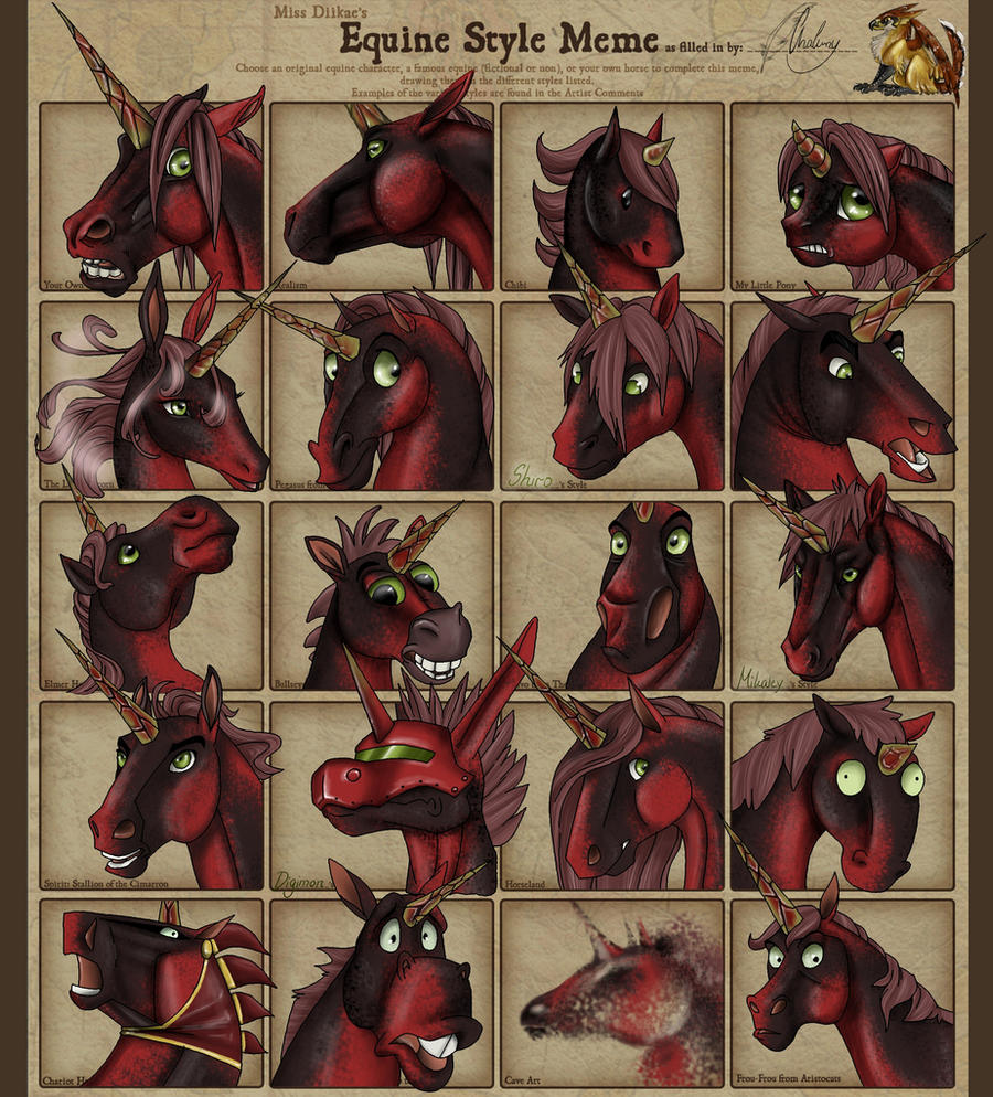 Equine Style Meme