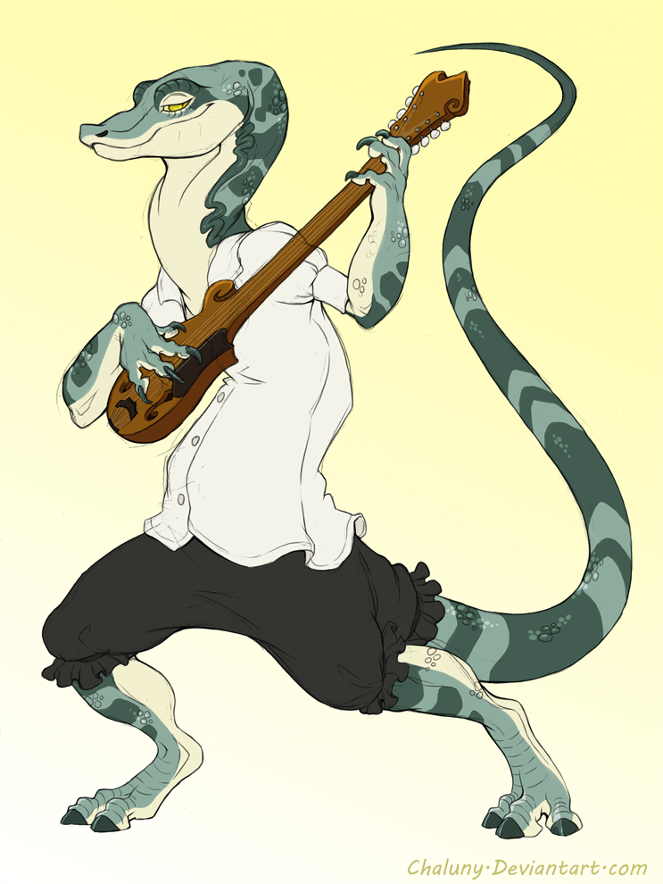 Chara design - Lizard