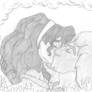 -Kiss Esmeralda and Phoebus-
