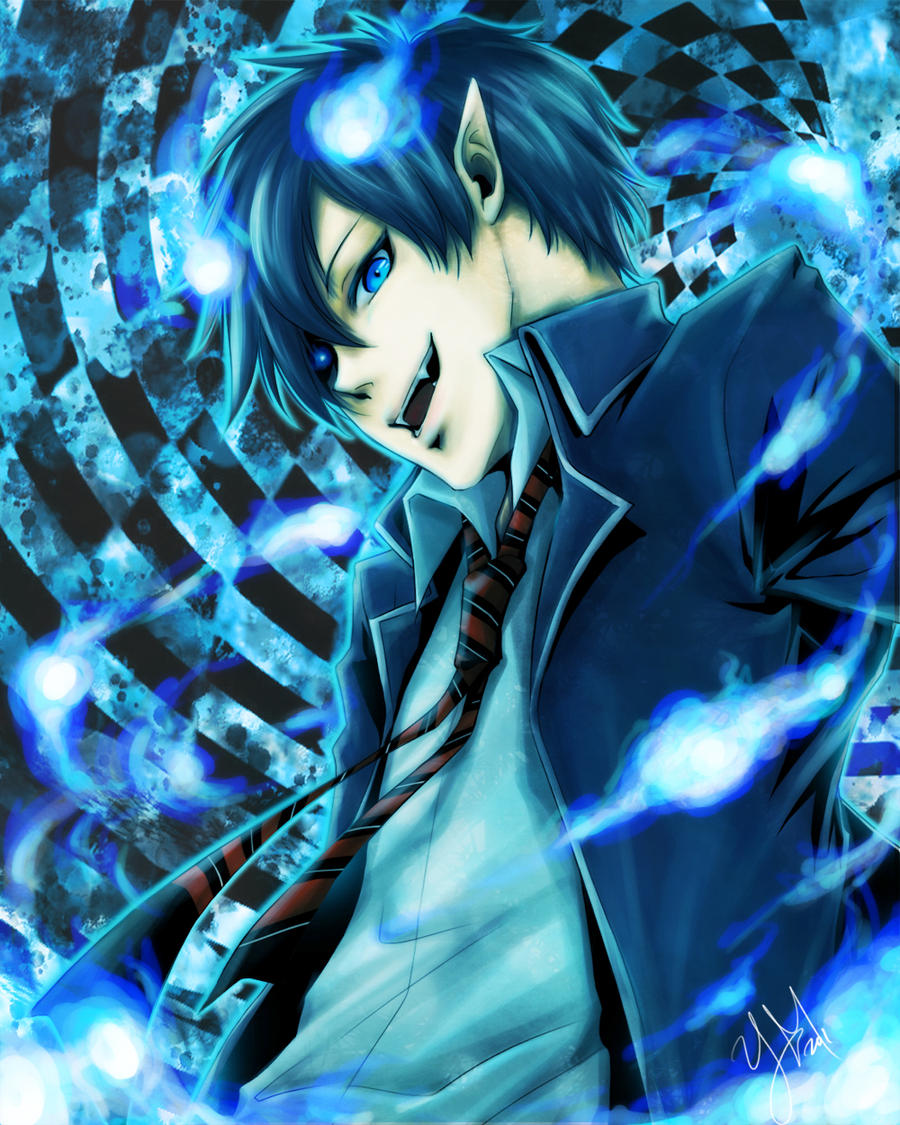 Ao no Exorcist - Rin by pianopear12 on DeviantArt
