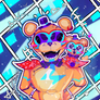 Glam rock Freddy.. With, Lil' Glamrock Freddy..?