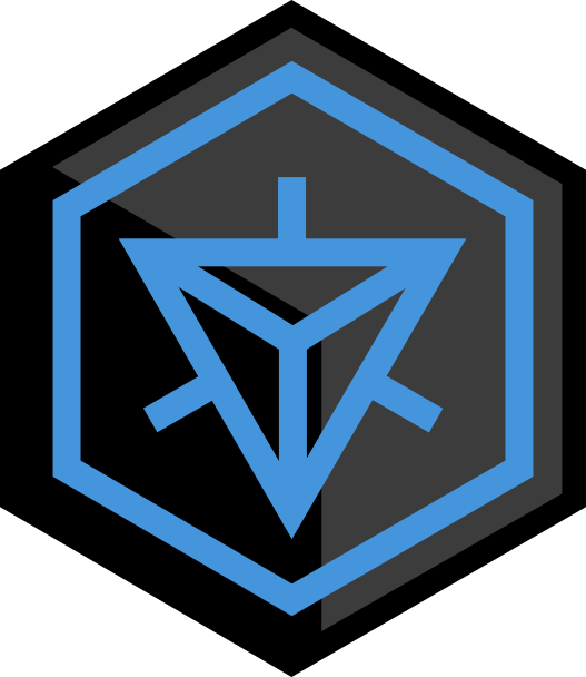 Ingress logo vector (Resistance)