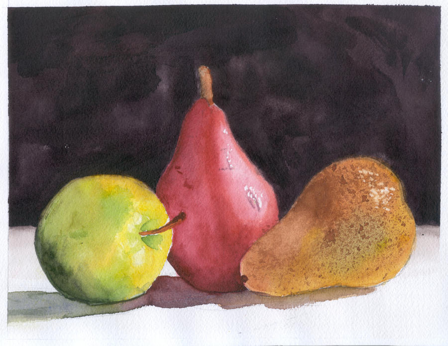 Fruit Still Life - OLD PAINTING