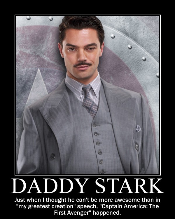 Daddy Stark poster by RedHatMeg