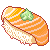 Nigiri Sushi Icon -Free to use-