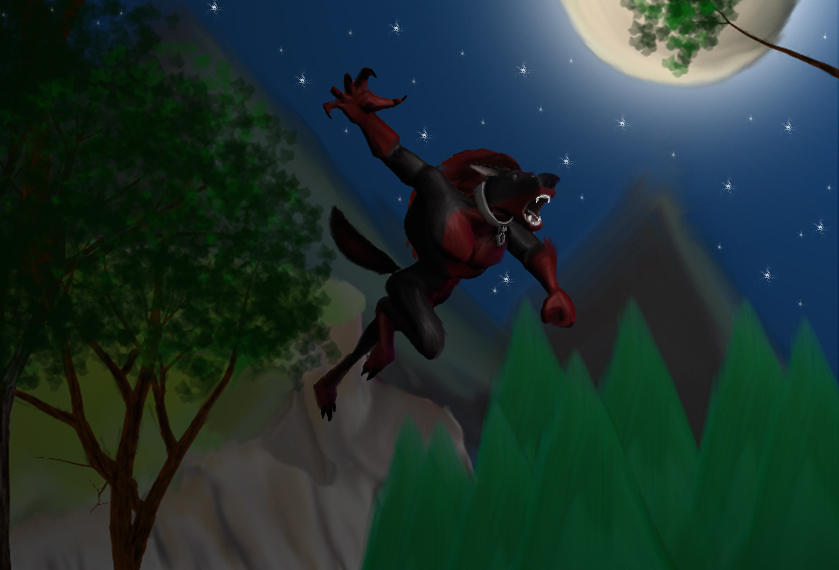 Werewolf leap by Zel8339816 on DeviantArt
