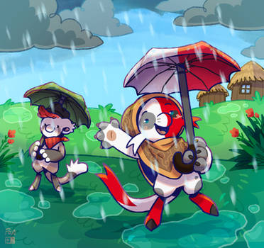 [Bagbeans][Weekly Prompt] Rain Rain Go Away!