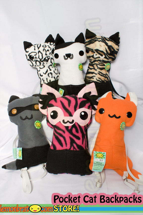 Pocket Cat Backpacks