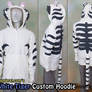 White Tiger Custom Hoodie!