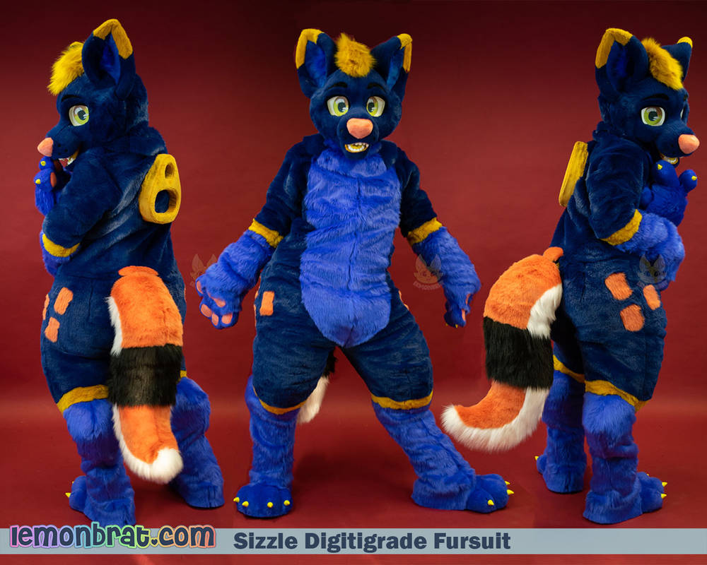 Digi Fursuit Rabbit Sizzle Digitigrade Fursuit by lemonbrat on DeviantArt