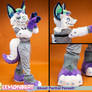 Ghost Partial Fursuit - May 2023