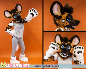 Jazzy Partial Fursuit - August 2023