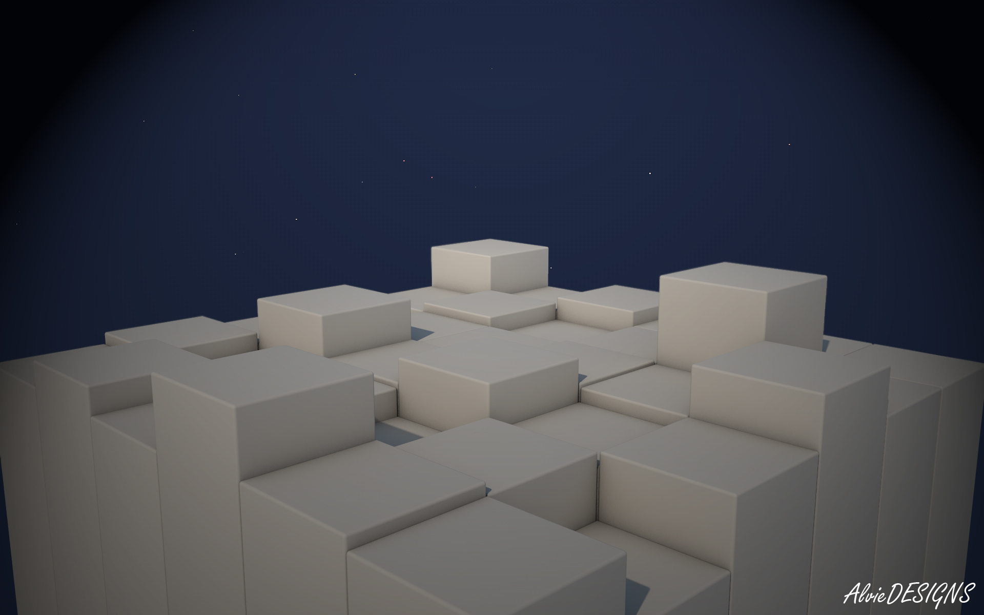 Cubes In The Night