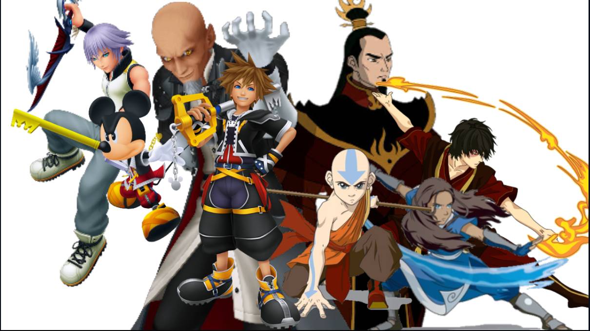 Kingdom Hearts and Avatar TLA Crossover by NutBugs2211 on DeviantArt