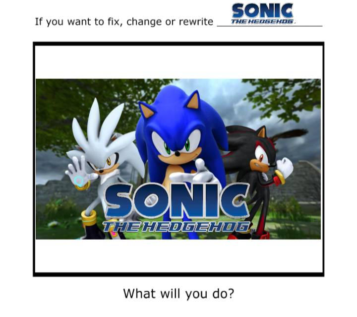 How Would You Fix, Change or Rewrite Sonic 06 by NutBugs2211 on