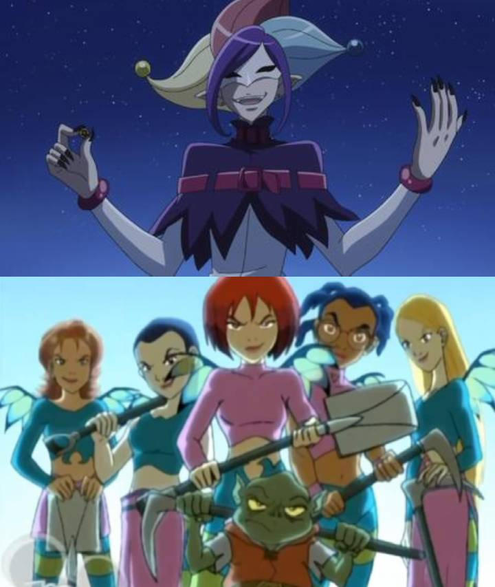 W.I.T.C.H. Ladies vs Rascal(Glitter Force) by NutBugs2211 on DeviantArt