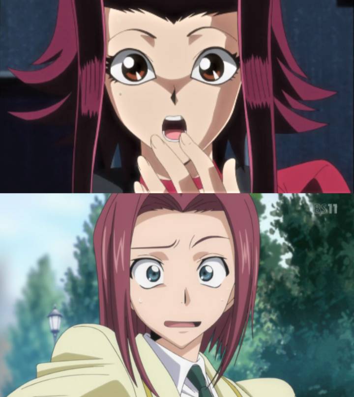 Akiza Meets Kallen by NutBugs2211 on DeviantArt