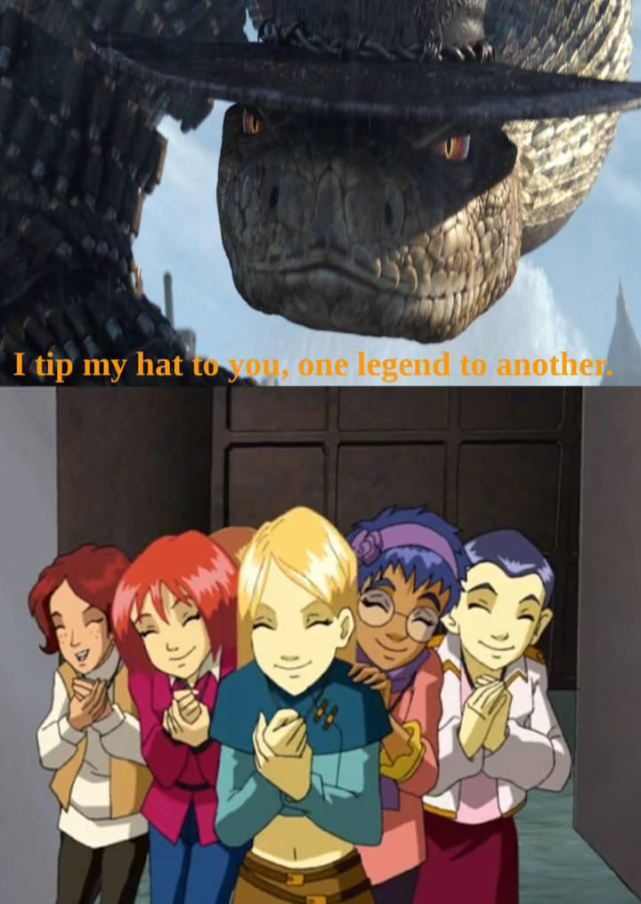 Rattlesnake Jake Respects W.I.T.C.H. Ladies by NutBugs2211 on DeviantArt