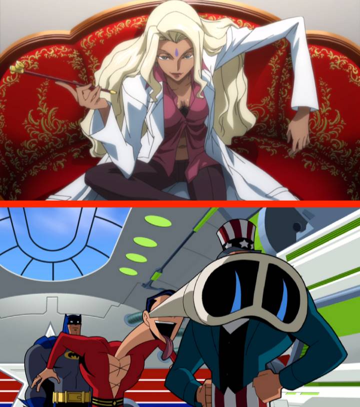 Plastic Man Checking Out Rakshata by NutBugs2211 on DeviantArt