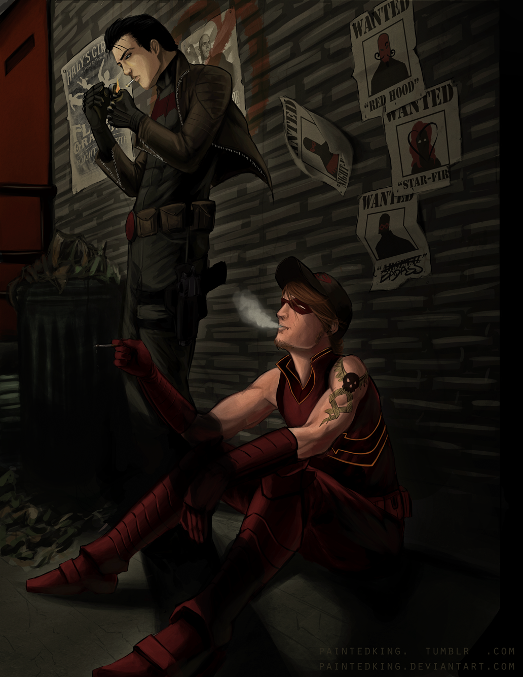 Red Hood and Arsenal : Smoke Break