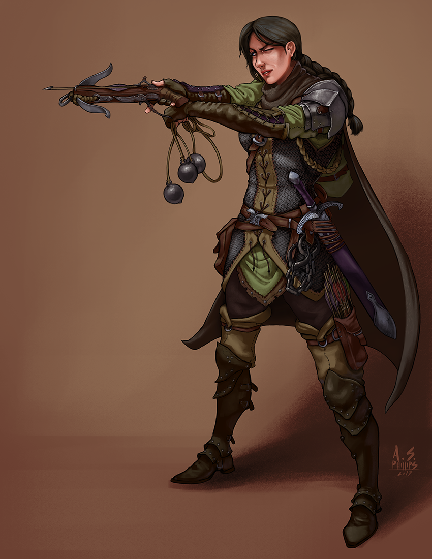 Commission: Lisa Bartin, Bounty Hunter