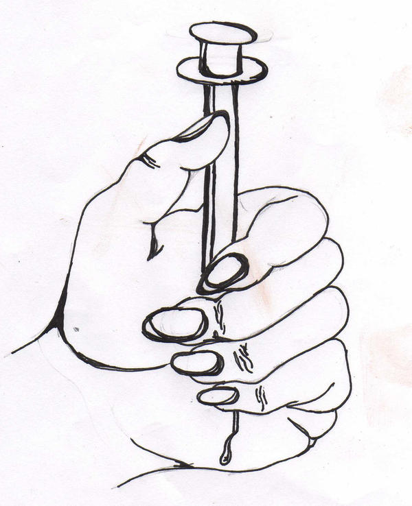Draw Hand With Injection the hand of injections by happytobeforgotten on DeviantArt