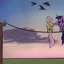Ponies on a Wire