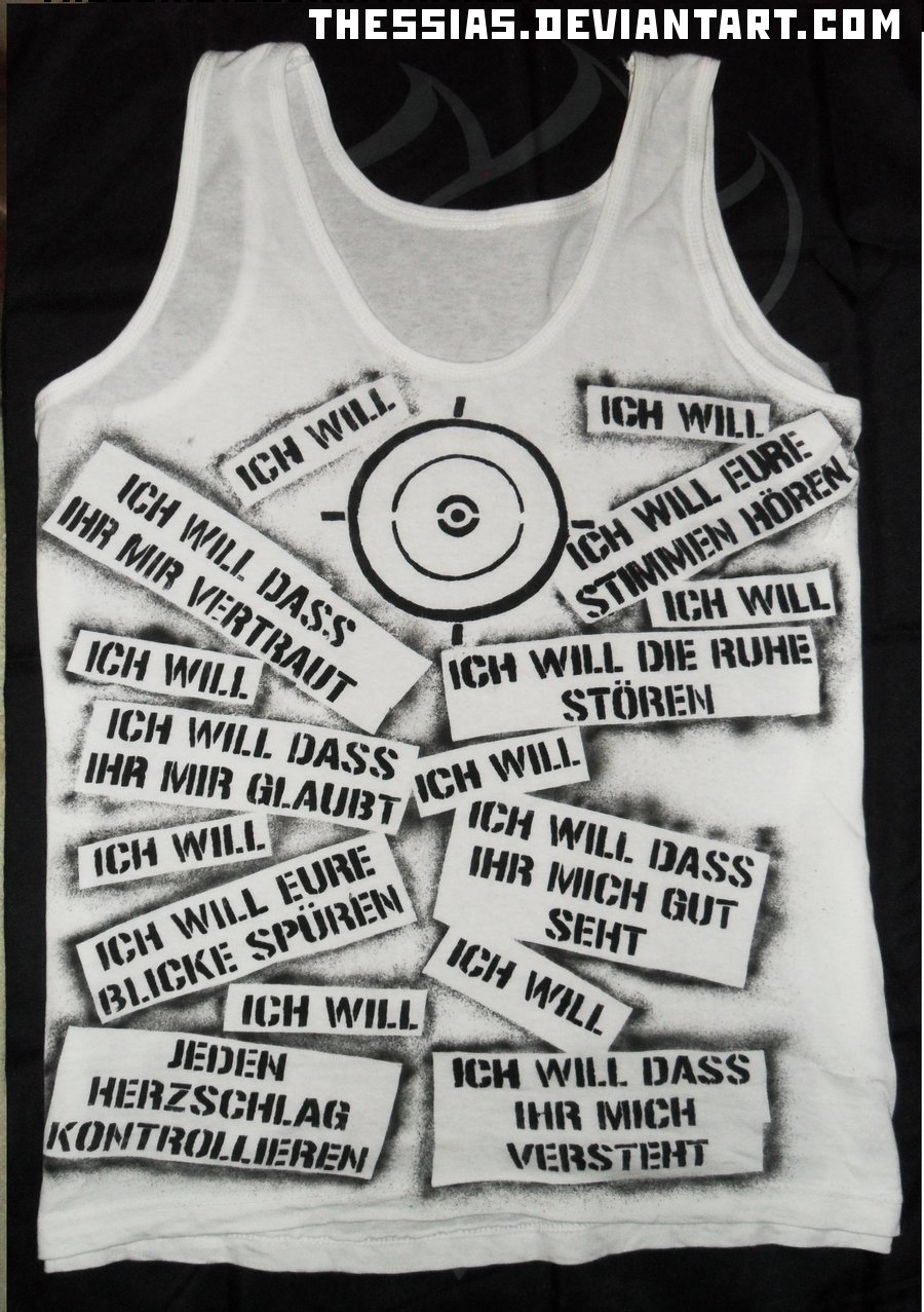 Ich Will Tank Top