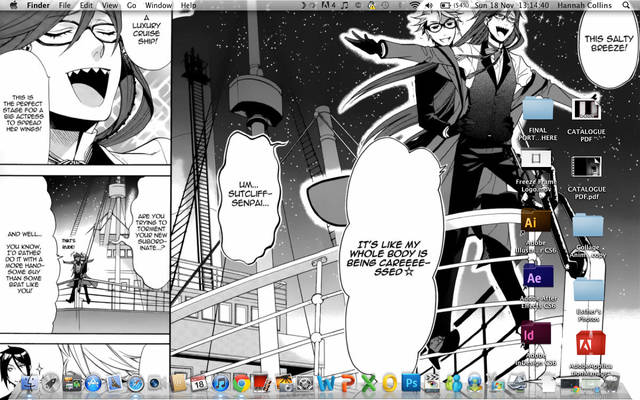 Desktop Background: Grell Titanic Impression