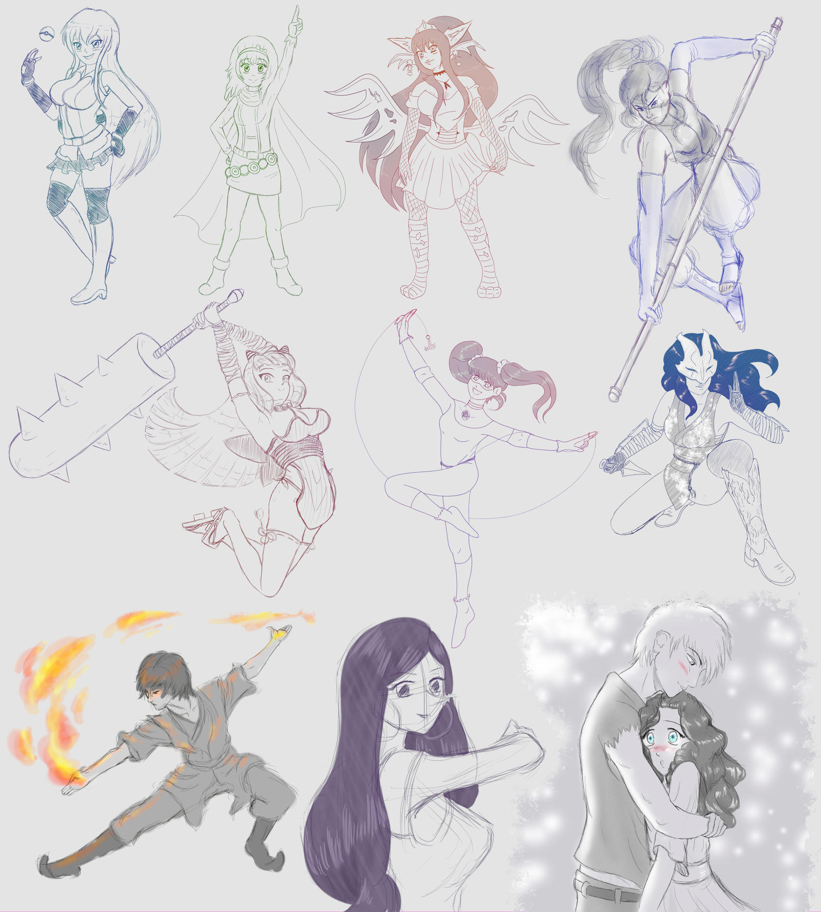 September 2022 pose studies