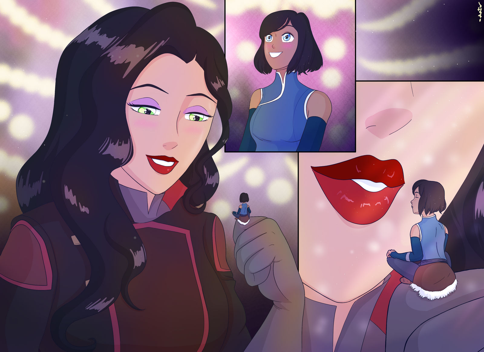 Asami and Korra