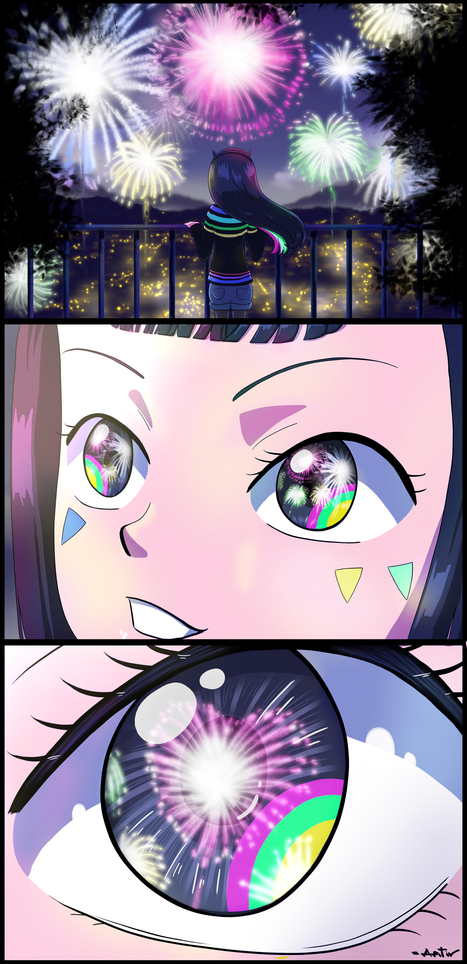 Fireworks Deviantart Multi-fireworks by TheXIIIlegion on DeviantArt