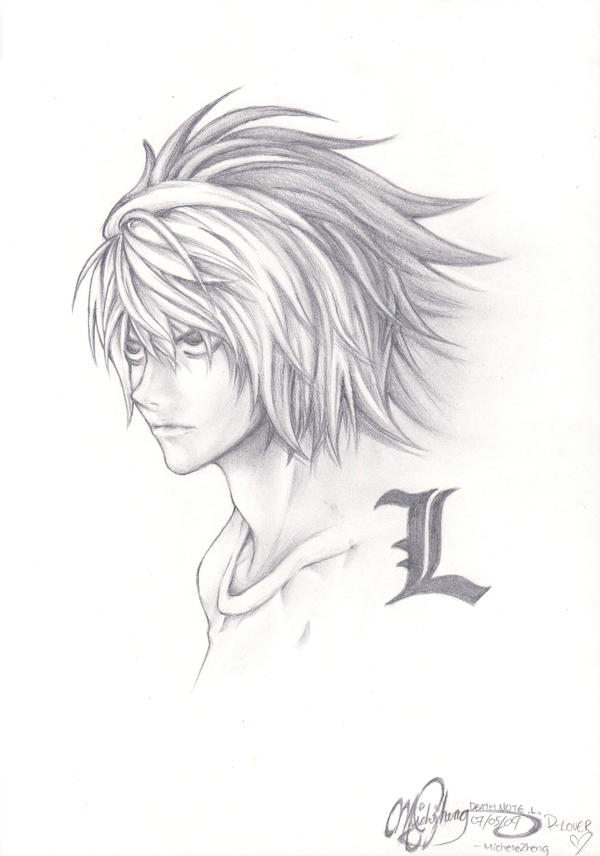 +Death Note - L.Lawliet+ by miisheruu on DeviantArt