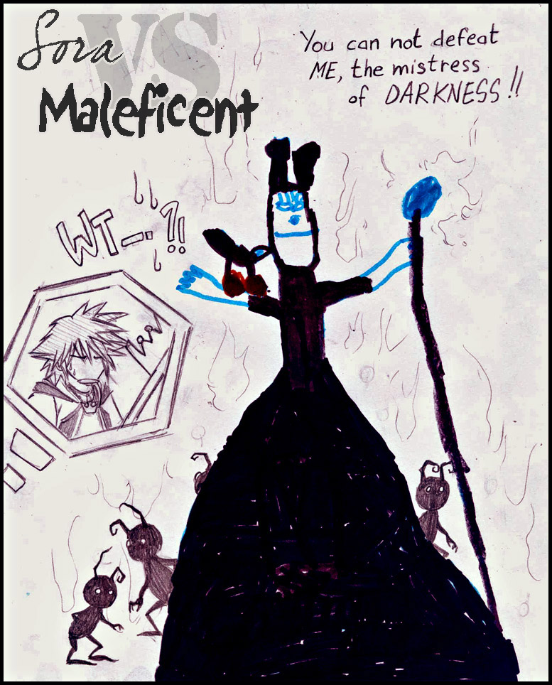 Sora VS Maleficent