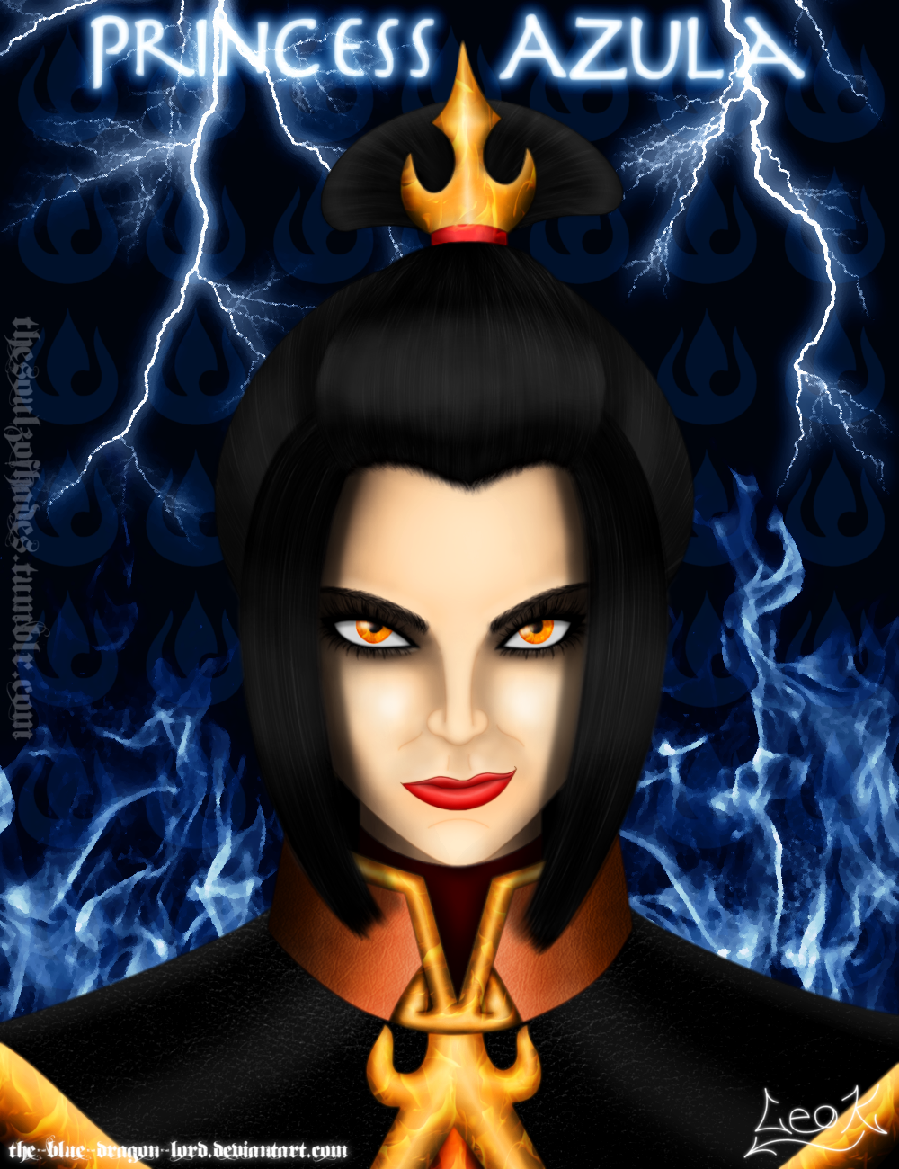 Princess's Azula Princess Azula by The-Blue-Dragon-Lord on DeviantArt