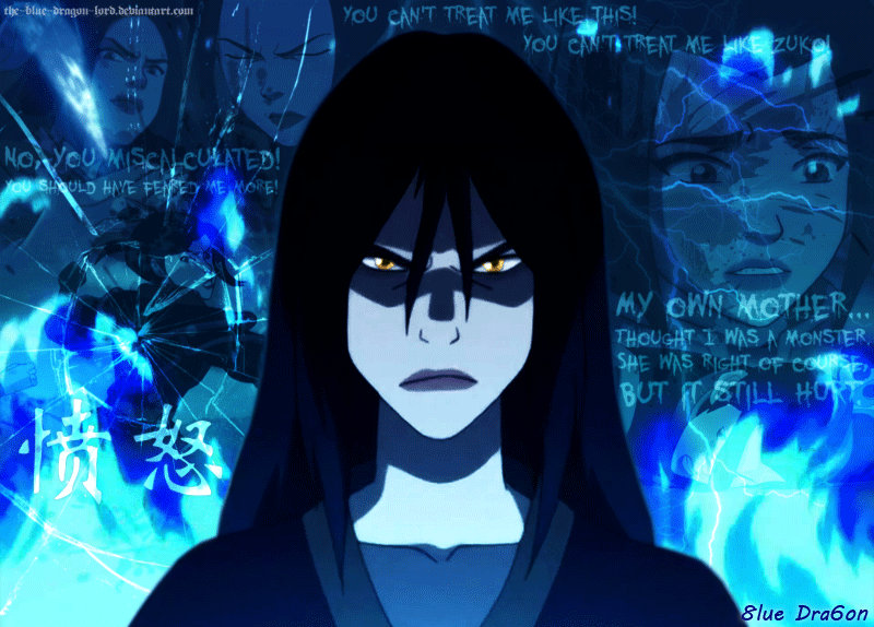 Azula Arguing Angry Azula! by The-Blue-Dragon-Lord on DeviantArt